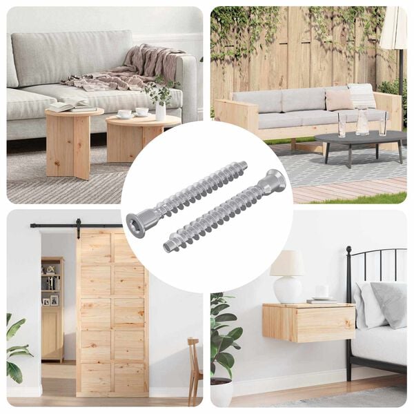 vidaXL &Beta;ί&delta;&epsilon;&sigmaf; &Epsilon;&pi;&iota;&beta;&epsilon;&beta;&alpha;ί&omega;&sigma;&eta;&sigmaf; 2 pcs &Alpha;&sigma;&eta;&mu;ί &Mu;έ&tau;&alpha;&lambda;&lambda;&omicron;