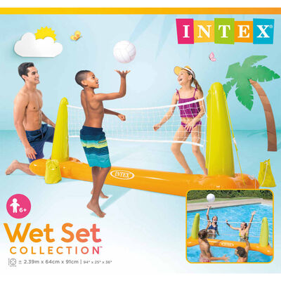 Intex Παιχνίδι Βόλεϊ Πισίνας 239 x 64 x 91 εκ.