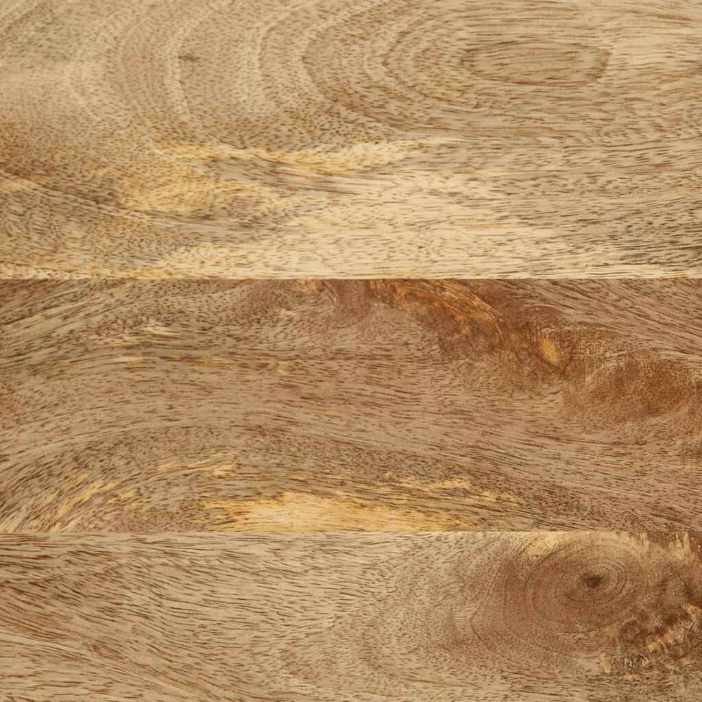 vidaXL Κρεβατοκάμαρα Μαύρο 50x33x62 cm Στερεό ακατέργαστο ξύλο Mango