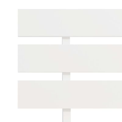 vidaXL Πλαίσιο Κρεβατιού Λευκό 160 x 200 εκ. από Μασίφ Ξύλο Πεύκου