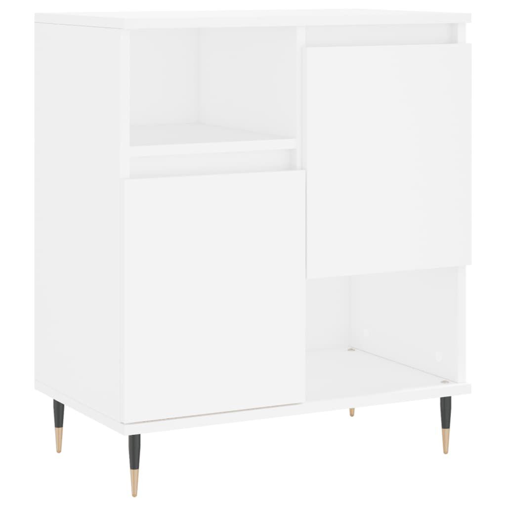 vidaXL Συρταριέρα Λευκή 60 x 35 x 70 εκ. από Επεξεργασμένο Ξύλο