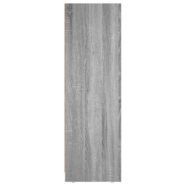 vidaXL Ντουλάπι Μπάνιου Γκρι Sonoma 30x30x95 εκ. Επεξεργασμένο Ξύλο