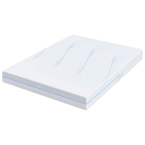 vidaXL Στρώμα Λευκό 160 x 200 cm Pěna