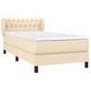 vidaXL &Kappa;&rho;&epsilon;&beta;ά&tau;&iota; Boxspring &mu;&epsilon; &Sigma;&tau;&rho;ώ&mu;&alpha; &Kappa;&rho;&epsilon;&mu; 90x200 &epsilon;&kappa;.&Upsilon;&phi;&alpha;&sigma;&mu;ά&tau;&iota;&nu;&omicron;