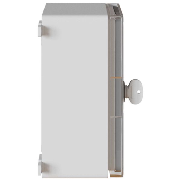 vidaXL Κουτί ελέγχου IP65 Αδιάβροχο Γκρι 18x13x24 εκ. Πλαστικό ABS