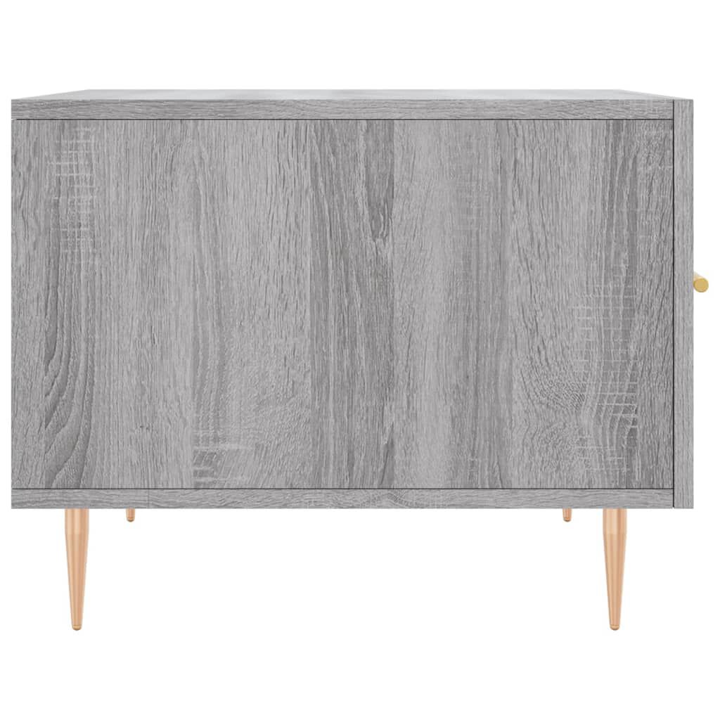 vidaXL Τραπεζάκι Σαλονιού Γκρι Sonoma 50x50x40 εκ. Επεξεργασμένο Ξύλο