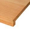 vidaXL Περβάζια παραθύρων 2 τεμ. Αν. Καφέ 70x15x2 εκ. Μασίφ Ξύλο Δρυός