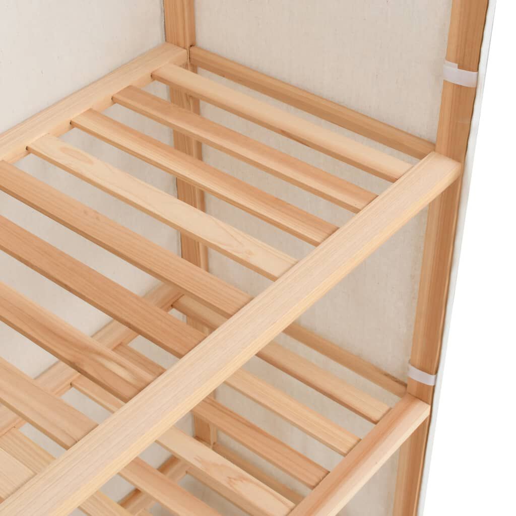 vidaXL Ντουλάπα Ρούχων με 3 Ράφια 79 x 40 x 170 εκ.