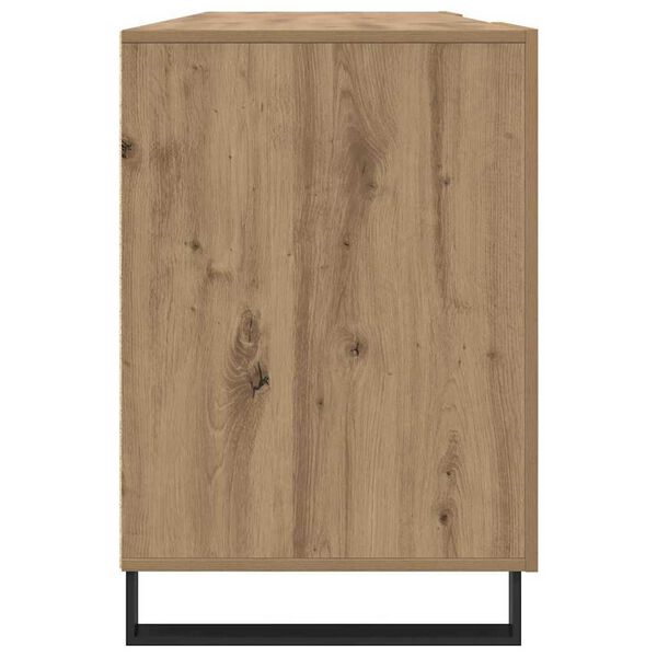 vidaXL Γραφείο artisan δρυς 140 x 50 x 75 εκ. Επεξεργασμένο ξύλο