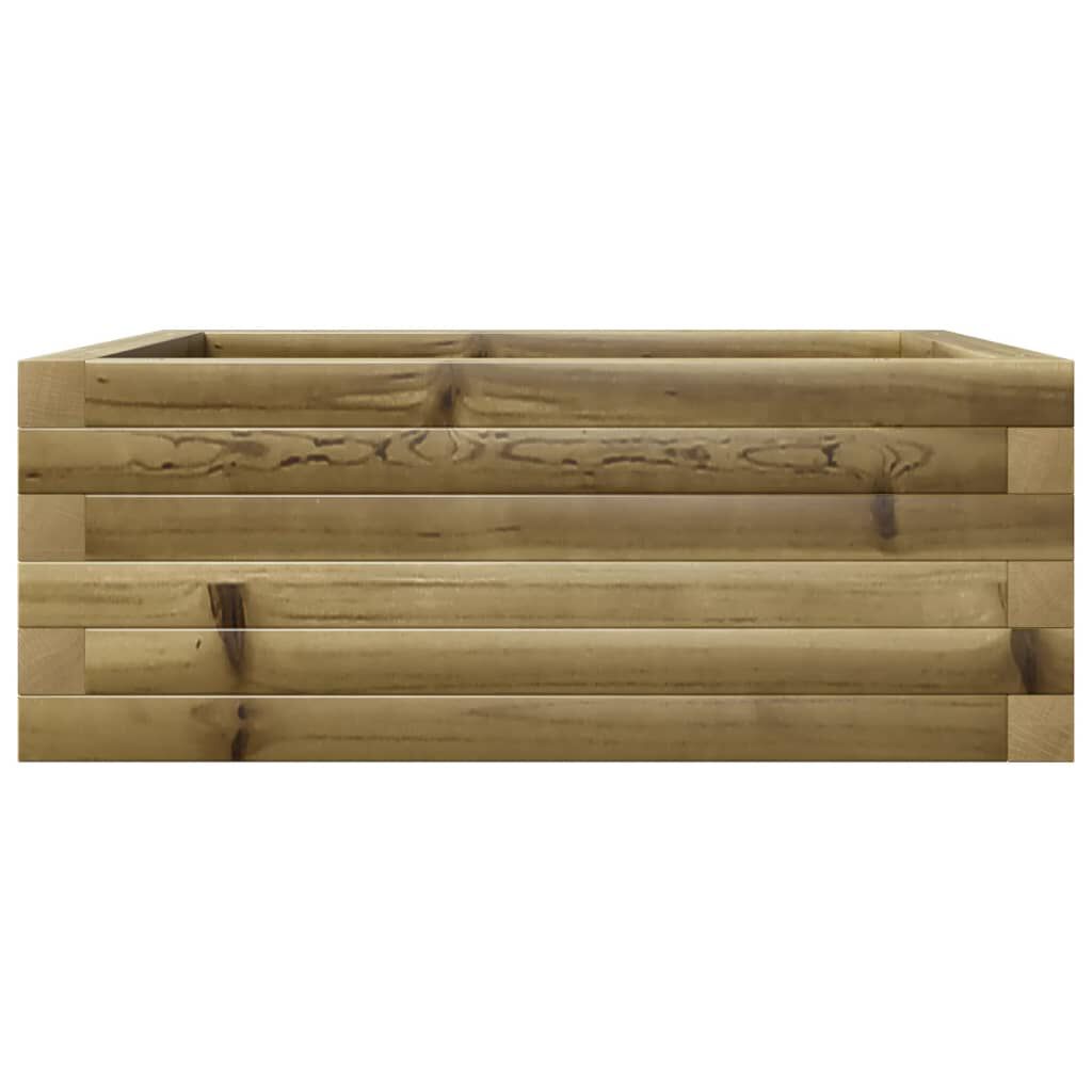 vidaXL Ζαρντινιέρα Κήπου 60x60x23 εκ. από Εμποτισμένο Ξύλο Πεύκου