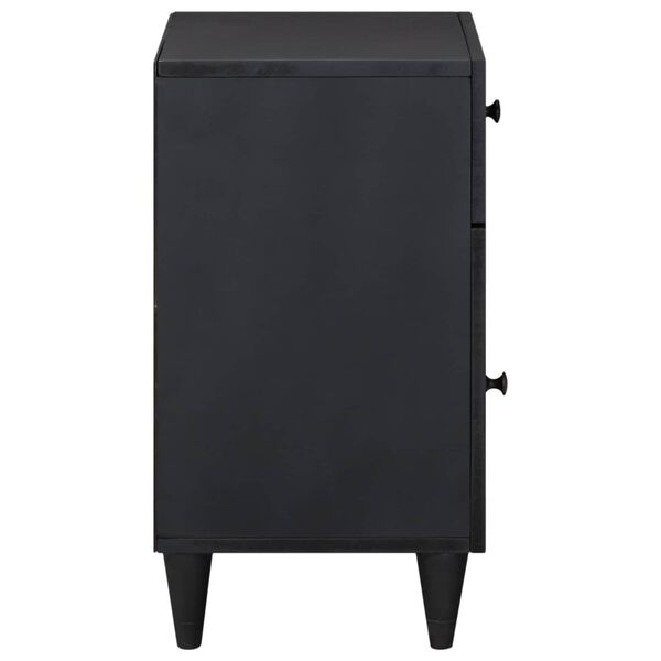 vidaXL Κομοδίνο Πολύχρωμο 50 x 33 x 60 εκ Στερεό ξύλο μάνγκο