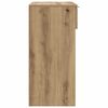 vidaXL Τραπέζι κονσόλας Artisan Oak 90x36x75 cm Κατασκευασμένο ξύλο