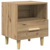 vidaXL &Kappa;&omicron;&mu;&omicron;&delta;ί&nu;&omicron; 2 pcs Artisan Oak 40 x 35 x 47 &epsilon;&kappa;. &Epsilon;&pi;&epsilon;&xi;&epsilon;&rho;&gamma;&alpha;&sigma;&mu;έ&nu;&omicron; &xi;ύ&lambda;&omicron;