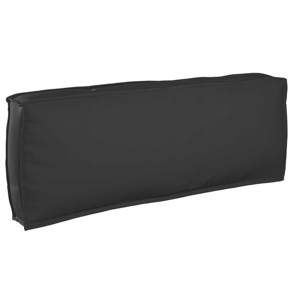 vidaXL Μαξιλάρι Παλέτας για Πλάτη Μαύρο 120x40x12 cm, Ύφασμα Oxford