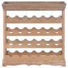 vidaXL Κάβα Κρασιών Καφέ 70 x 22,5 x 70,5 εκ. από MDF