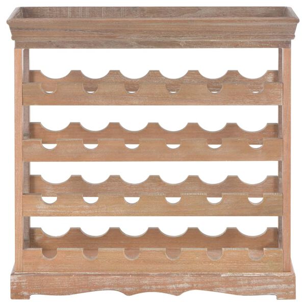 vidaXL Κάβα Κρασιών Καφέ 70 x 22,5 x 70,5 εκ. από MDF