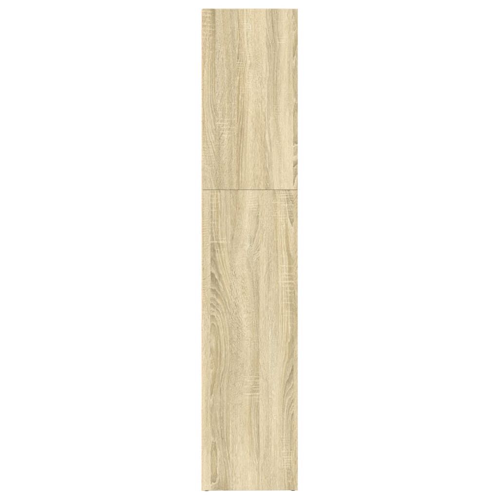 vidaXL Βιβλιοθήκη Sonoma Δρυς 80x30x152 εκ. από Επεξεργασμένο Ξύλο