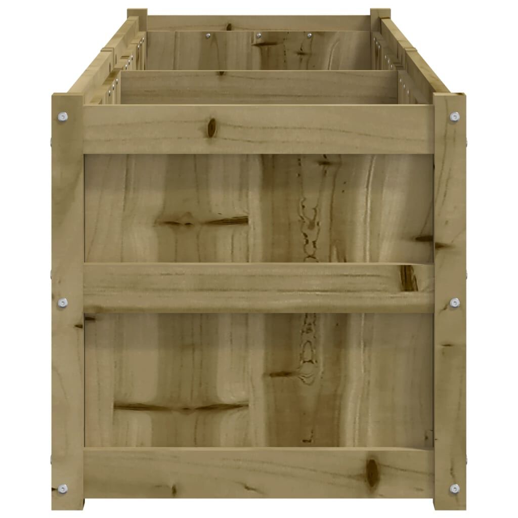 vidaXL Ζαρντινιέρα 180x50x50 εκ. από Εμποτισμένο Ξύλο Πεύκου