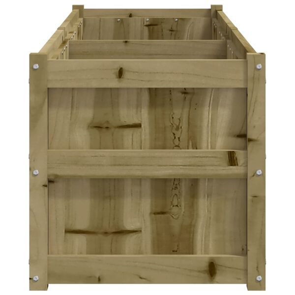 vidaXL Ζαρντινιέρα 180x50x50 εκ. από Εμποτισμένο Ξύλο Πεύκου