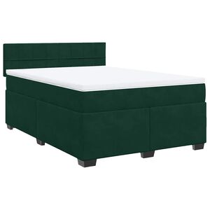 vidaXL &Kappa;&rho;&epsilon;&beta;ά&tau;&iota; Boxspring &mu;&epsilon; &Sigma;&tau;&rho;ώ&mu;&alpha; &Sigma;&kappa;&omicron;ύ&rho;&omicron; &Pi;&rho;ά&sigma;&iota;&nu;&omicron; 160x200&epsilon;&kappa;. &Beta;&epsilon;&lambda;&omicron;ύ&delta;&iota;&nu;&omicron;