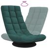 vidaXL Περιστρεφόμενη καρέκλα δαπέδου Σκούρο πράσινο 70x51x79 cm