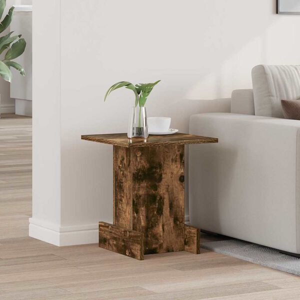 vidaXL End Table &Kappa;&alpha;&pi;&nu;&iota;&sigma;&tau;ό &Delta;&rho;ύ&sigmaf; 35,5 x 35 x 40 &epsilon;&kappa; &Epsilon;&pi;&epsilon;&xi;&epsilon;&rho;&gamma;&alpha;&sigma;&mu;έ&nu;&omicron; &xi;ύ&lambda;&omicron;