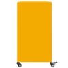 vidaXL Ντουλάπι Μουσταρδί 100,5x39x72 εκ. από Ατσάλι