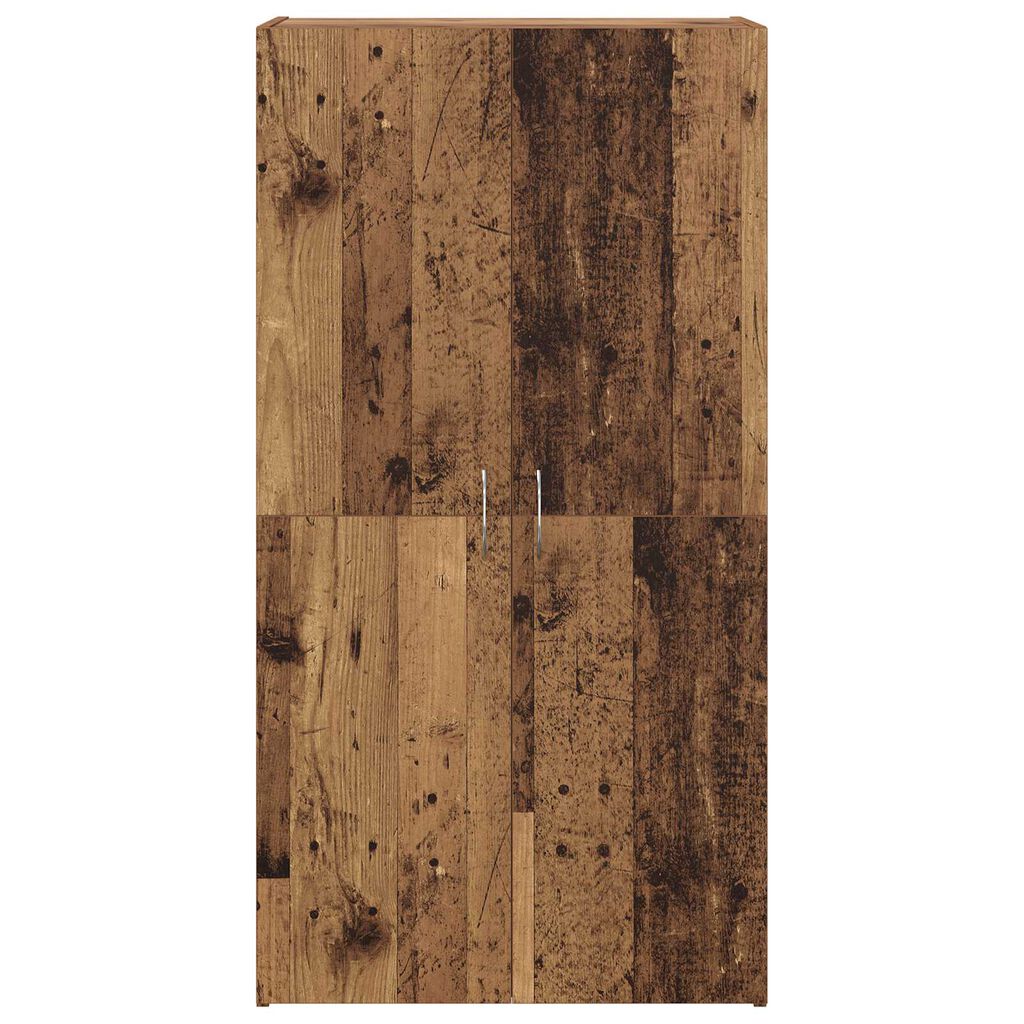 vidaXL Γραφείο Ντουλάπι Παλιό ξύλο 60 x 32 x 115 cm Επεξεργασμένο ξύλο
