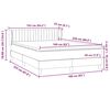 vidaXL &Kappa;&rho;&epsilon;&beta;ά&tau;&iota; Boxspring &mu;&epsilon; &Sigma;&tau;&rho;ώ&mu;&alpha; &Alpha;&nu;&omicron;&iota;&chi;&tau;ό &Gamma;&kappa;&rho;&iota; 160x220 &epsilon;&kappa;. &Beta;&epsilon;&lambda;&omicron;ύ&delta;&iota;&nu;&omicron;