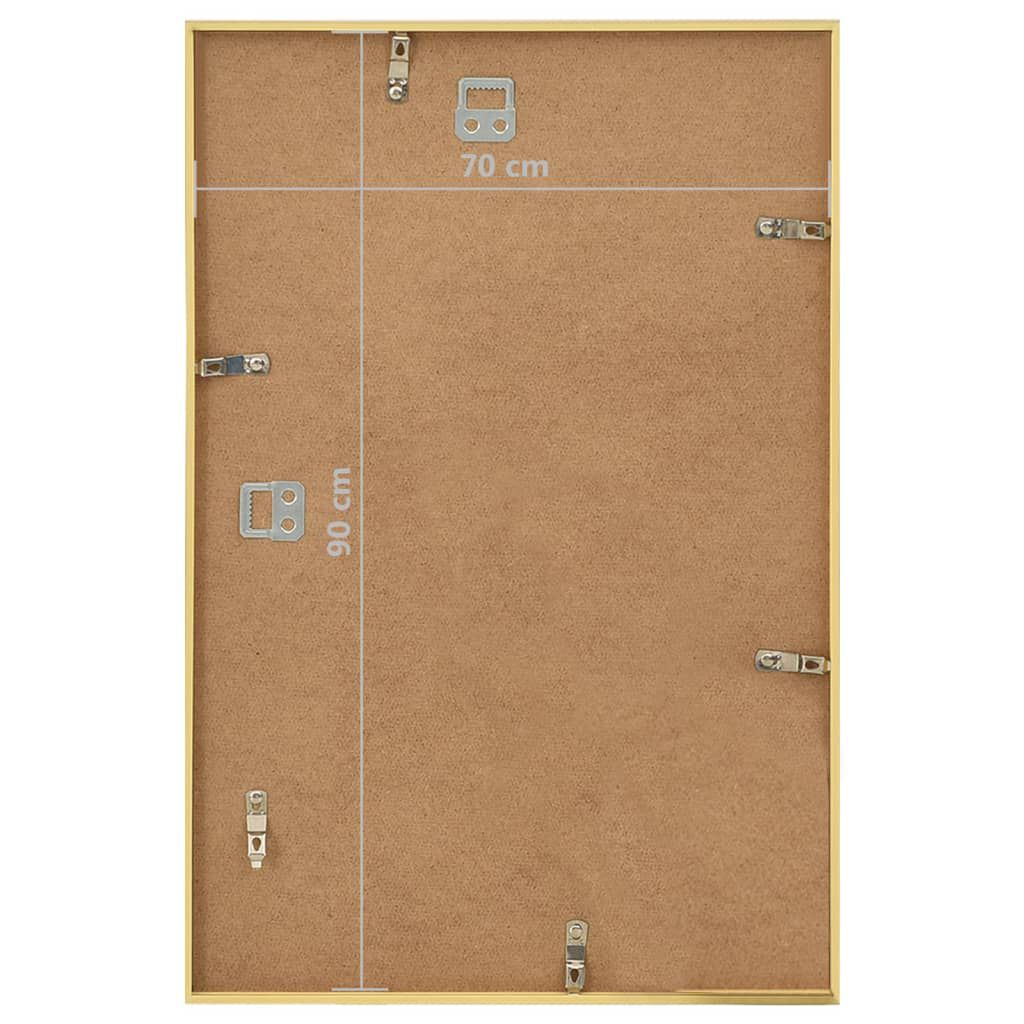 vidaXL Κορνίζες Κολάζ Τοίχου 5 τεμ. Χρυσές 70 x 90 εκ. MDF