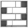 vidaXL Βιβλιοθήκη/Διαχωριστικό Χώρου Γκρι Sonoma 105 x 24 x 102 εκ.