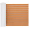 vidaXL Δάπεδο Σκάφους Καφέ και λευκό 240 x 60 cm EVA αφρός