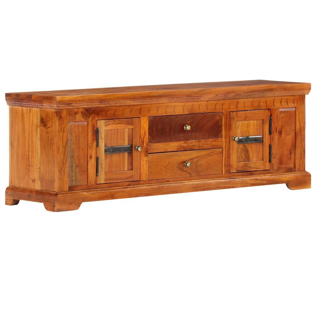 vidaXL Έπιπλο Τηλεόρασης 119 x 30 x 40 εκ. από Μασίφ Ξύλο Ακακίας