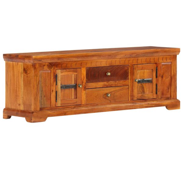 vidaXL Έπιπλο Τηλεόρασης 119 x 30 x 40 εκ. από Μασίφ Ξύλο Ακακίας
