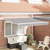 vidaXL Σκηνίτσα Αναδιπλούμενη 300 x 250 εκ Ανοιχτό γκρι