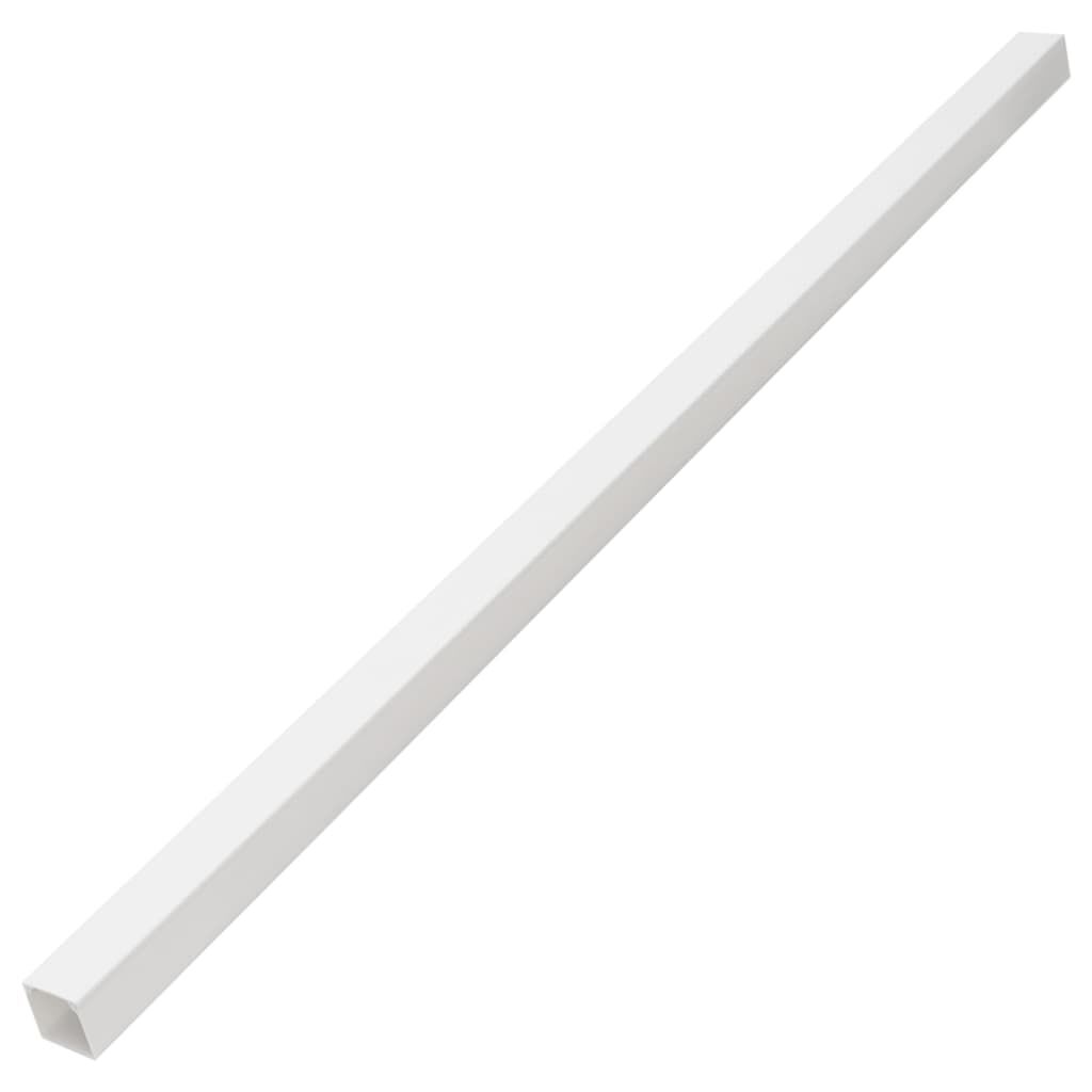 vidaXL Κανάλι Καλωδίων Αυτοκόλλητο 40 x 25 χιλ. 10 μ. από PVC