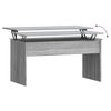 vidaXL Τραπεζάκι Σαλονιού Γκρι Sonoma 102x50,5x52,5 εκ. Επεξ. Ξύλο