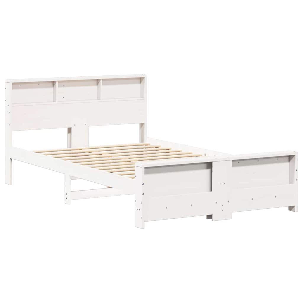 vidaXL Σκελετός Κρεβατιού Καφέ 180 x 200 cm Μασίφ ξύλο πεύκου