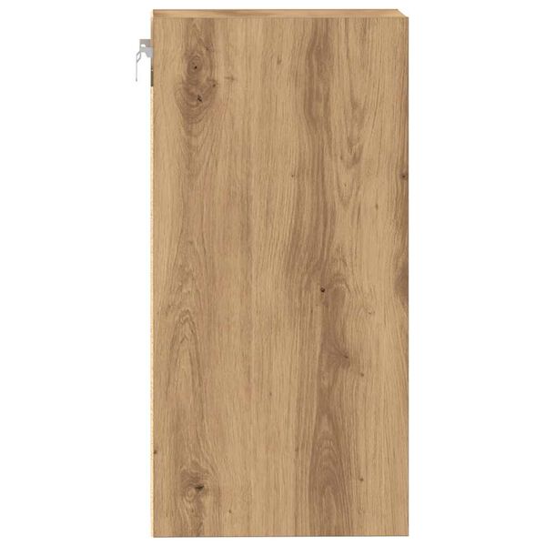 vidaXL κρεμαστό ντουλάπι Riga Artisan Oak 20x29,5x60 cm Ξύλο μηχανής