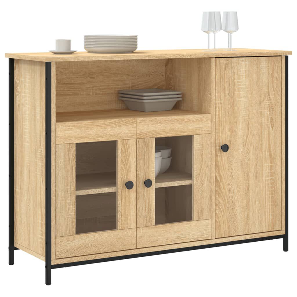 vidaXL Ντουλάπι Sonoma Δρυς 100 x 35 x 75 εκ. από Επεξεργασμένο Ξύλο