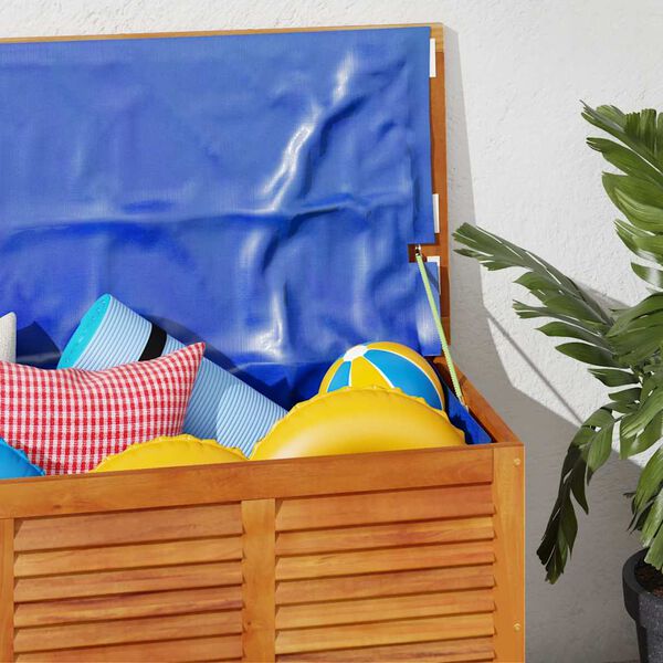 vidaXL Μπαούλο Αποθήκευσης Κήπου 113x50x56 εκ. από Μασίφ Ξύλο Ακακίας