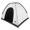 vidaXL &Sigma;&kappa;&eta;&nu;ή Camping 2 &alpha;&tau;ό&mu;&omega;&nu; &Lambda;&epsilon;&upsilon;&kappa;ό &Mu;&alpha;ύ&rho;&omicron; Acier P/Taffeta