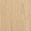 vidaXL Βιβλιοθήκη Χρώμα Sonoma Δρυς 98x29x97,5 εκ. Επεξεργασμένο Ξύλο