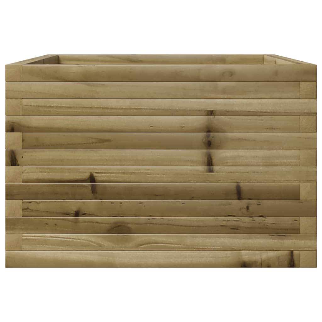 vidaXL Ζαρντινιέρα Κήπου 70x70x45,5 εκ. από Εμποτισμένο Ξύλο Πεύκου