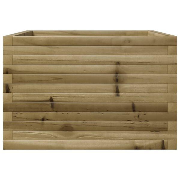 vidaXL Ζαρντινιέρα Κήπου 70x70x45,5 εκ. από Εμποτισμένο Ξύλο Πεύκου