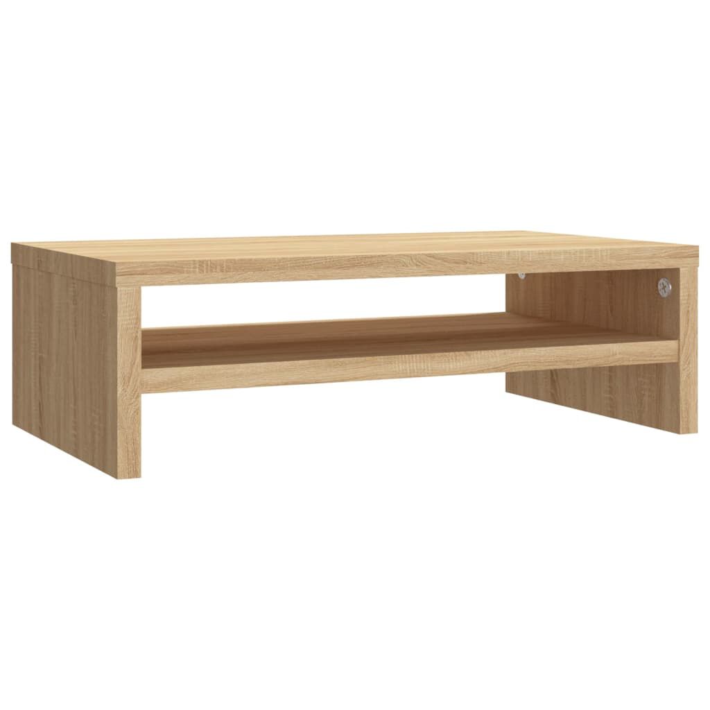 vidaXL Βάση Οθόνης Χρώμα Sonoma Δρυς 42 x 24 x 13 εκ. από Επεξ. Ξύλο