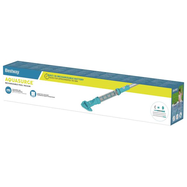Best Way Bestway AquaSurge επαναφορτιζόμενη σκούπα πισίνας - πλαστική και αλουμινένια