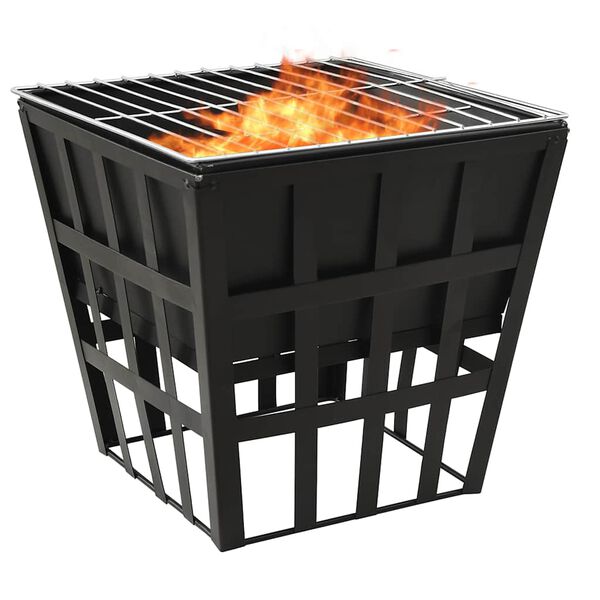 vidaXL Τζάκι Εξωτερικού Χώρου / Ψησταριά 34 x 34 x 48 εκ. από Ατσάλι