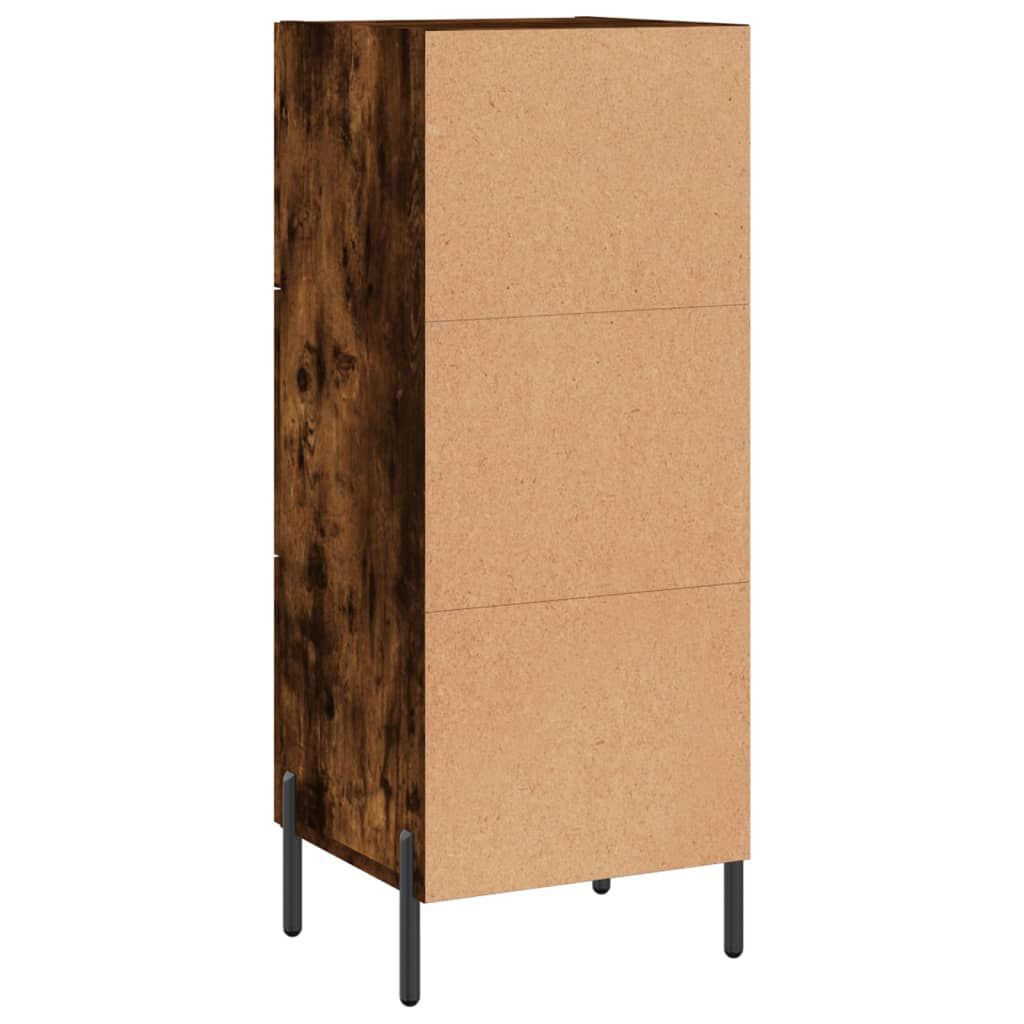 vidaXL Ντουλάπι Καπνιστή Δρυς 34,5 x 34 x 90 εκ. Επεξεργασμένο Ξύλο