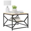 vidaXL Τραπεζάκι σαλονιού Sonoma Δρυς 51 x 50 x 40 εκ.